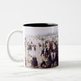 Winter Scene. Fine Art kerstcadeau Koffiemok