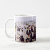 Winter Scene. Fine Art kerstcadeau Koffiemok (Links)