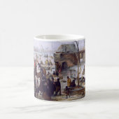 Winter Scene Fine Art kerstcadeau Mok (Center)