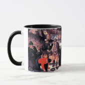 Winter Scene. Fine Art kerstcadeau Mok (Links)