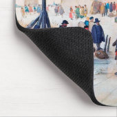 Winter Scene Fine Art kerstcadeau Muismat (Hoek)