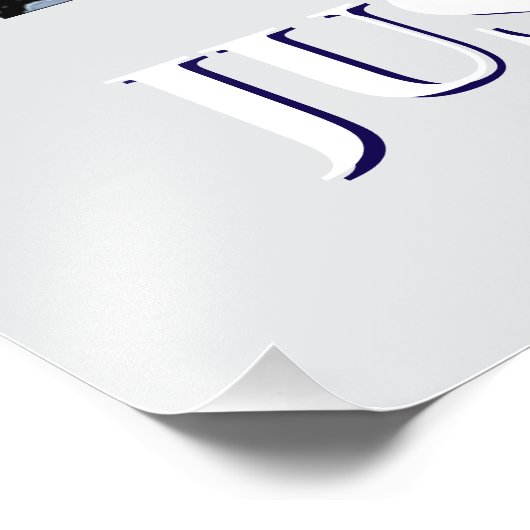 winter scene foto afdruk (Hoek)