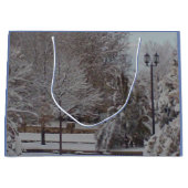 Winter Scene Groot Cadeauzakje (Voorkant)