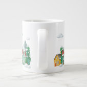 Winter Scene Grote Koffiekop (Achterkant)