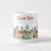 Winter Scene Grote Koffiekop (Voorkant)