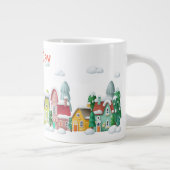 Winter Scene Grote Koffiekop (Rechts)