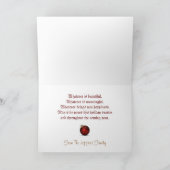 Winter Scene-kerstkaart Feestdagen Kaart (Binnen)