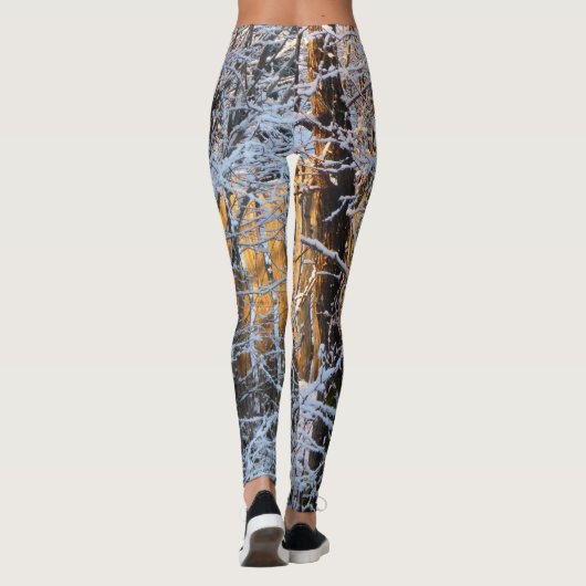 Winter Scene Leggings (Achterkant)