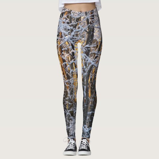 Winter Scene Leggings (Voorkant)