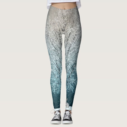 Winter Scene Leggings (Voorkant)