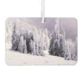 Winter scene luchtverfrisser (Achterkant)