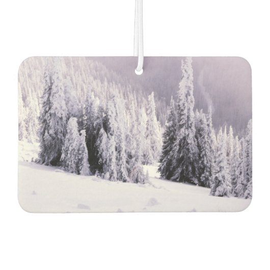 Winter scene luchtverfrisser (Voorkant)