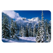 Winter Scene Magnet Magneet (Horizontaal)