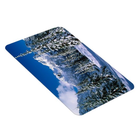 Winter Scene Magnet Magneet (Rechterzijde)