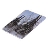 Winter Scene Magnet Magneet (Linkerzijde)