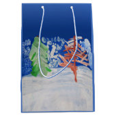 Winter Scene Medium Cadeauzakje (Voorkant)