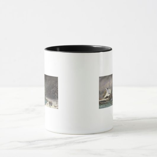 Winter Scene Mok (Midden)