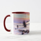 Winter Scene. Mok voor fijne kerstcadeautjes (Links)