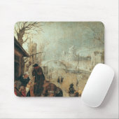 Winter Scene Muismat (Met muis)