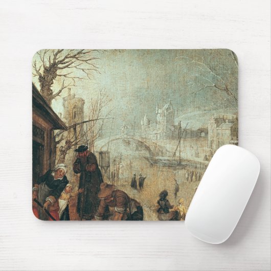 Winter Scene Muismat (Met muis)