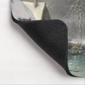 Winter Scene Muismat (Hoek)