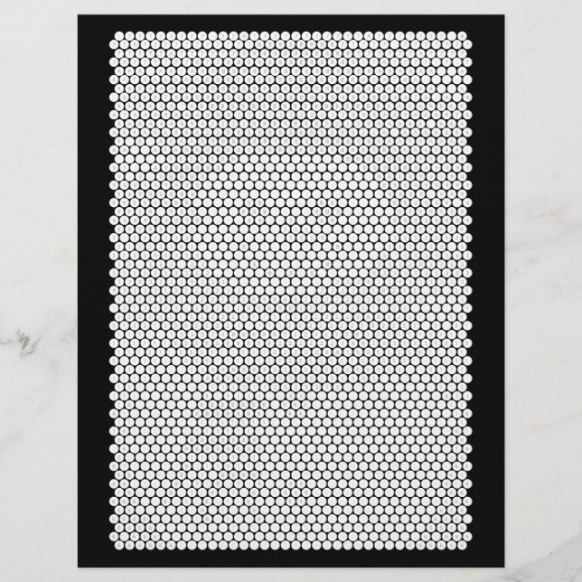 Winter Scene Mystery Kleur Mozaïek Kleurplaat (Voorkant)