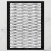 Winter Scene Mystery Kleur Mozaïek Kleurplaat Flyer (Voorkant)