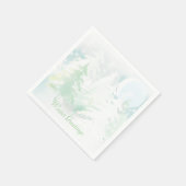 Winter Scene Napkins Servet (Hoek)