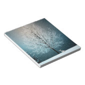 Winter Scene Notitieblok (Schuin)