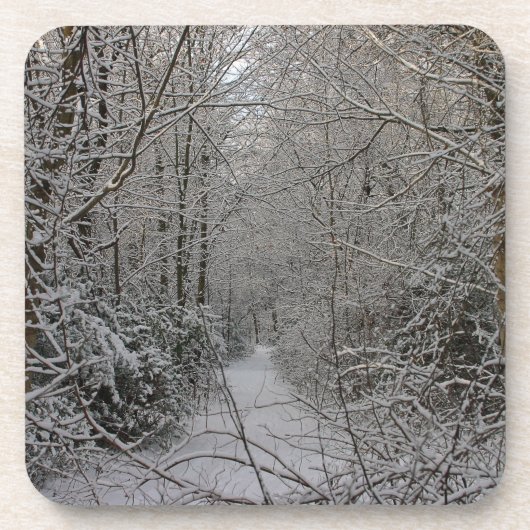 Winter Scene Onderzetter (Voorkant)