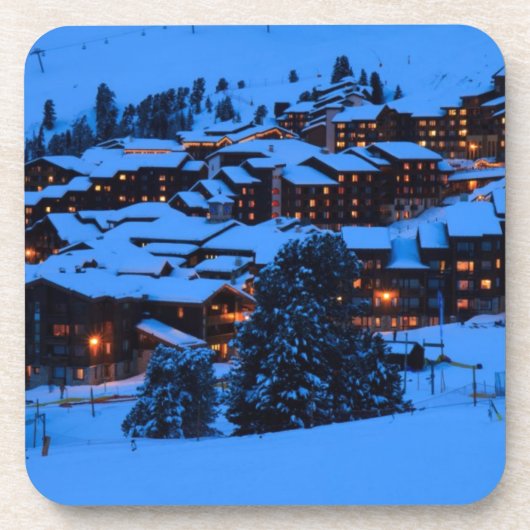 Winter Scene Onderzetter (Voorkant)