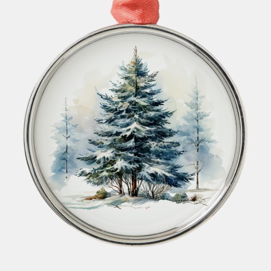 Winter Scene Ornament (Voorkant)