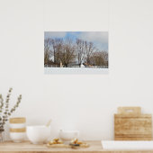 Winter Scene Poster (Keuken)