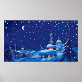 Winter Scene Poster (Voorkant)
