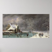 Winter Scene Poster (Voorkant)