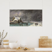 Winter Scene Poster (Keuken)