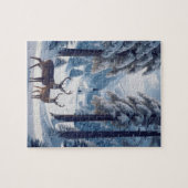 Winter Scene puzzel (Horizontaal)