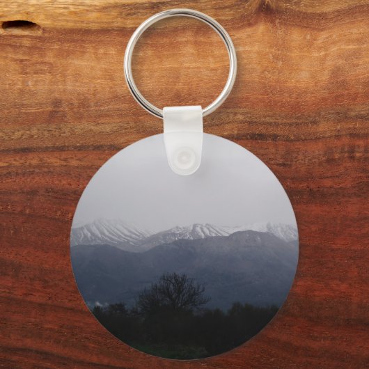 Winter Scene sleutelhanger (Voorkant)