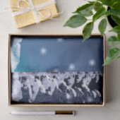 Winter Scène Snowmen Decoupage Tissue Paper Tissuepapier (Geschenk)