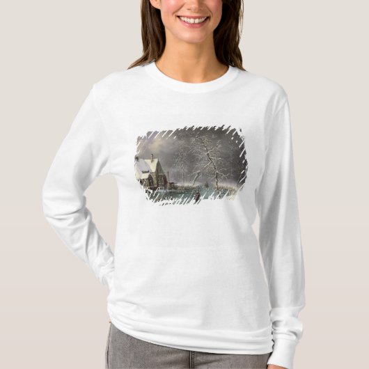 Winter Scene T-shirt (Voorkant)
