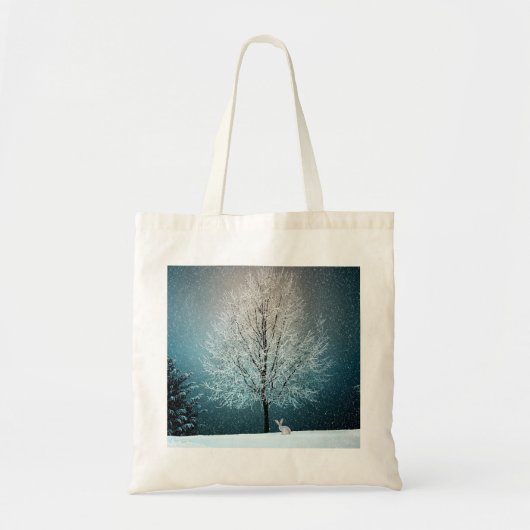 Winter Scene Tote Bag (Voorkant)