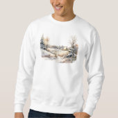 Winter Scene-trui Trui (Voorkant)