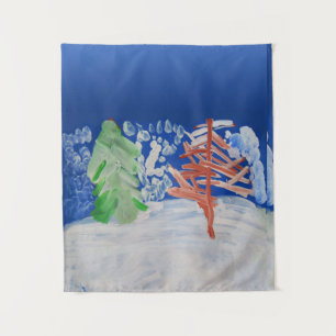 Winter Scene Wandkleed