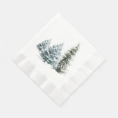 WINTER SCENERY COINED LUNCHEON Napkins Servet (Hoek)