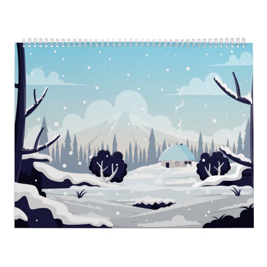 Winter Scenery Kalender (Hoes)