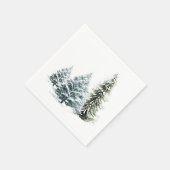 WINTER SCENERY STANDARD COCKTAIL Napkins Servet (Hoek)