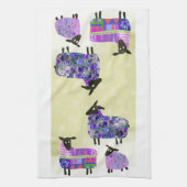 Winter Schaap Keuken Theedoek (Verticaal)