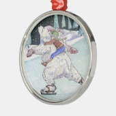 Winter Schaats Ornament (Links)