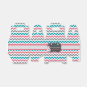 Winter schaatsen verjaardagsfeestje dank u bedankdoosjes (Uitgevouwen)