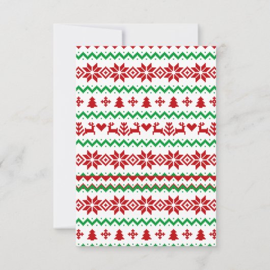 Winter schattig lelijke trui boeken voor Baby show Kaart (Achterkant)